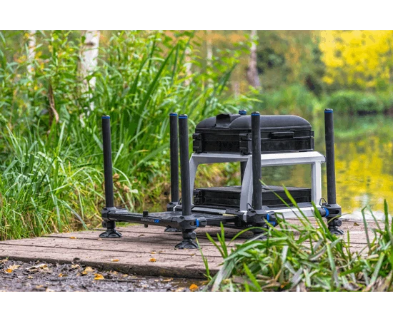 Preston Absolute 5G Station Black Edition — риболовна кутия със седалка, предварителна поръчка (ориентировочна доставка: 1...