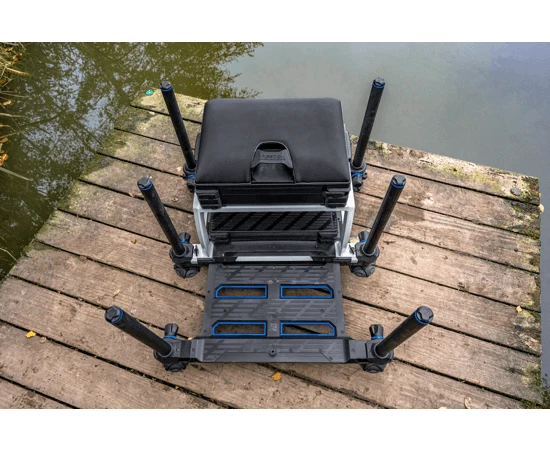 Preston Absolute 5G Station Black Edition — риболовна кутия със седалка, предварителна поръчка (ориентировочна доставка: 1...