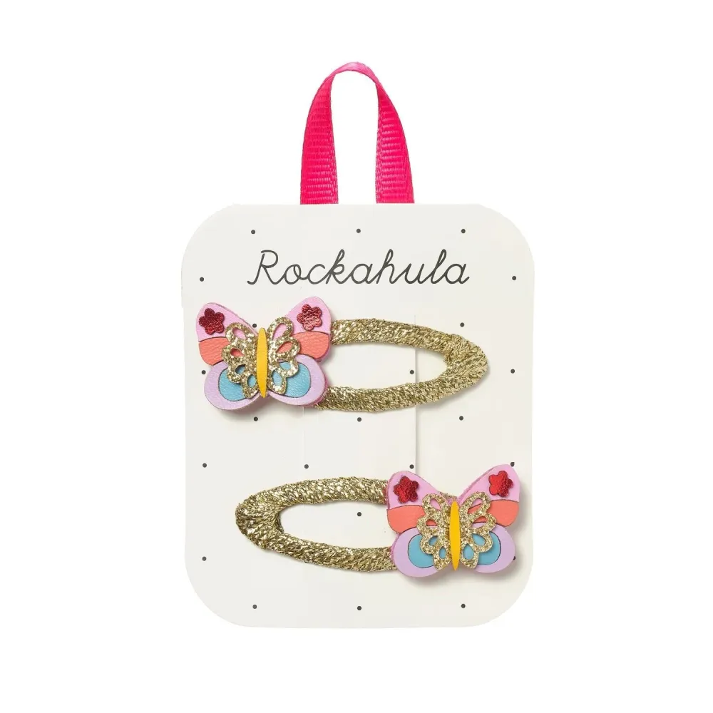 Rockahula щипки за коса за момичета блясък карнавал пеперуда
