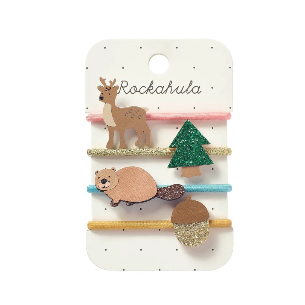 Rockahula Ластици за коса Doe--Deer и приятели