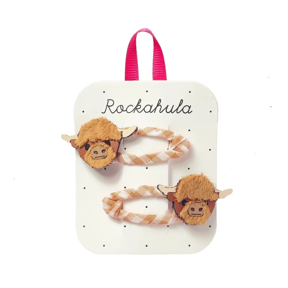 Rockahula клипове за момичета Hettie Highland Cow