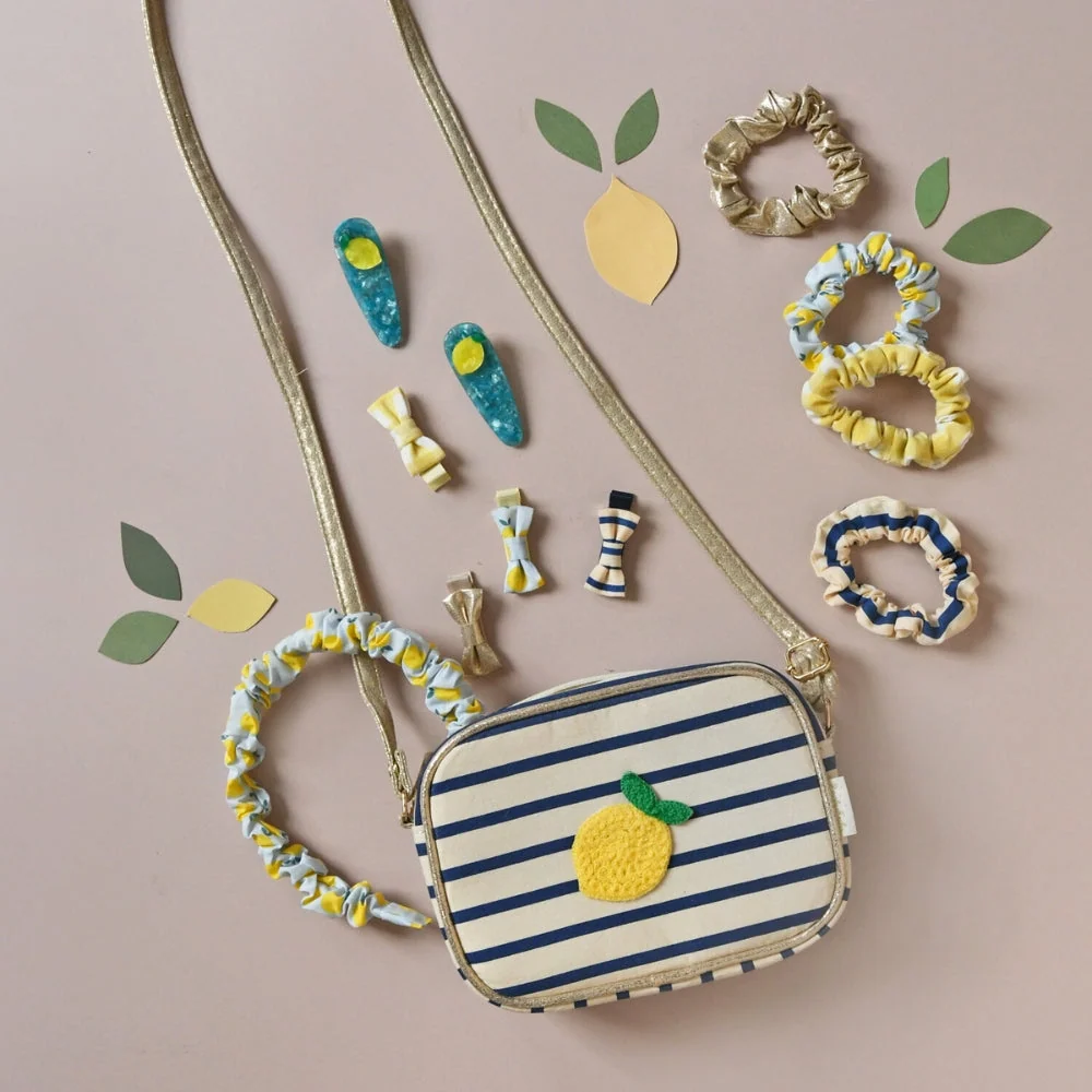 Rockahula връзки за коса за момичета Lemon Drop Scrunchie 4 бр.