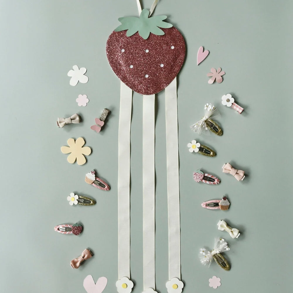 Rockahula Закачалка за клипси с 3 ленти Sweet Strawberry