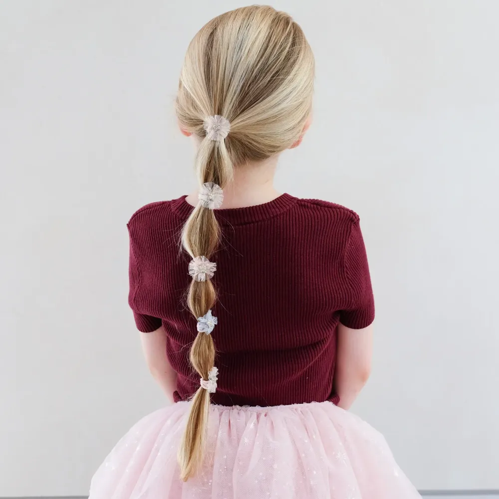 Мини ластици от тюл Rosette