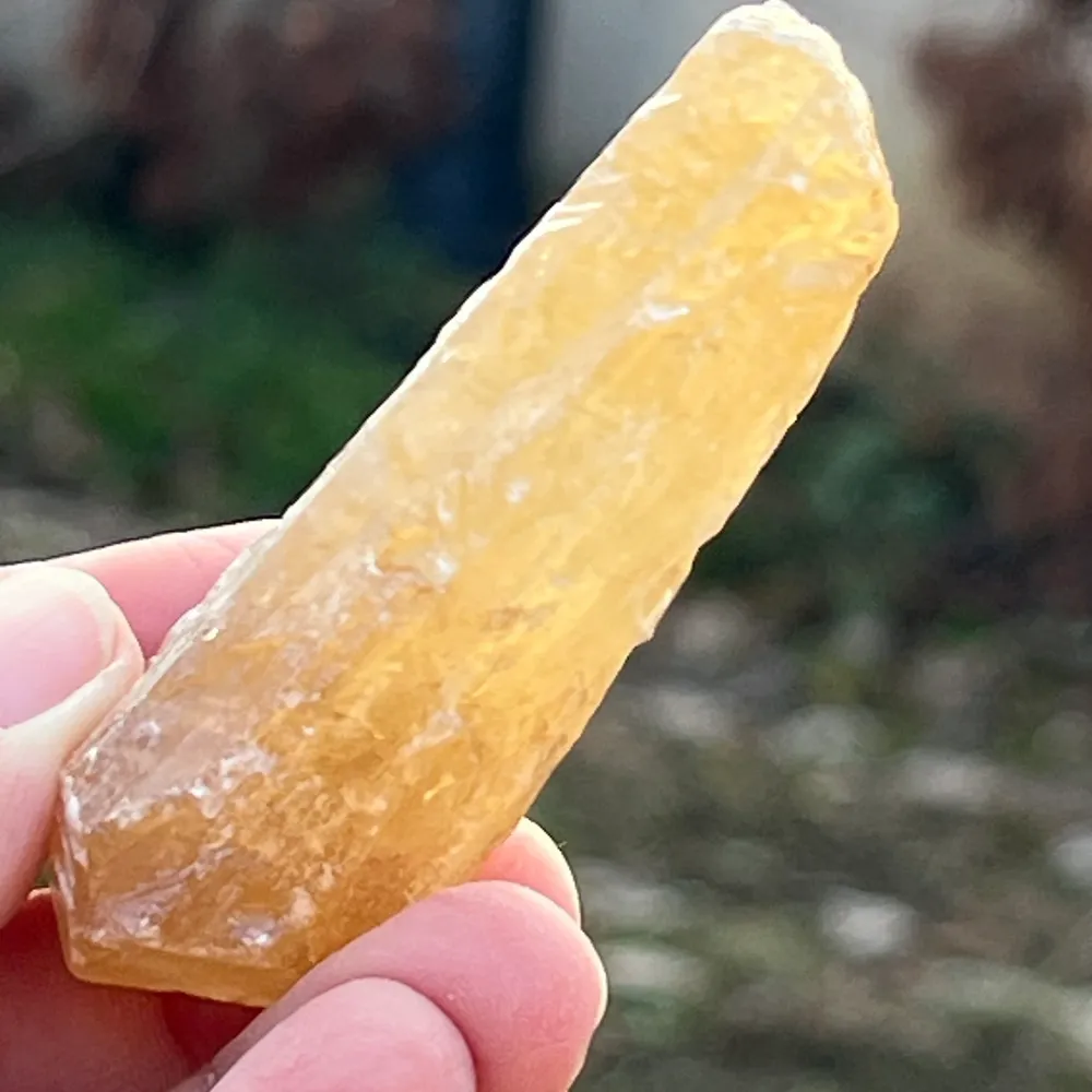 Арагонит мед от Намибия Rough Stone модел 13