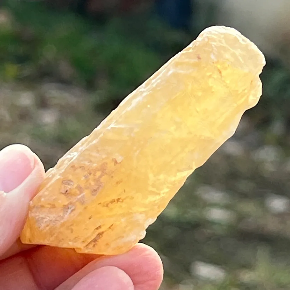 Арагонит мед от Намибия Rough Stone модел 13