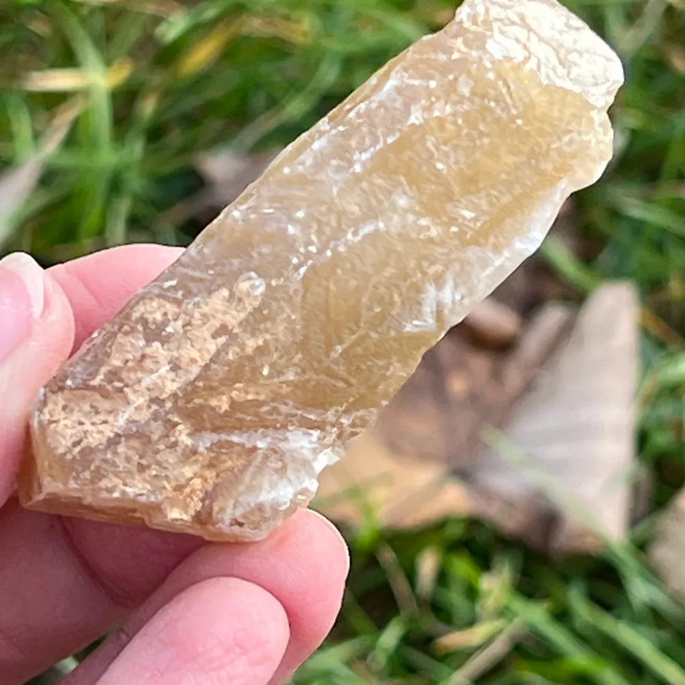 Арагонит мед от Намибия Rough Stone модел 13