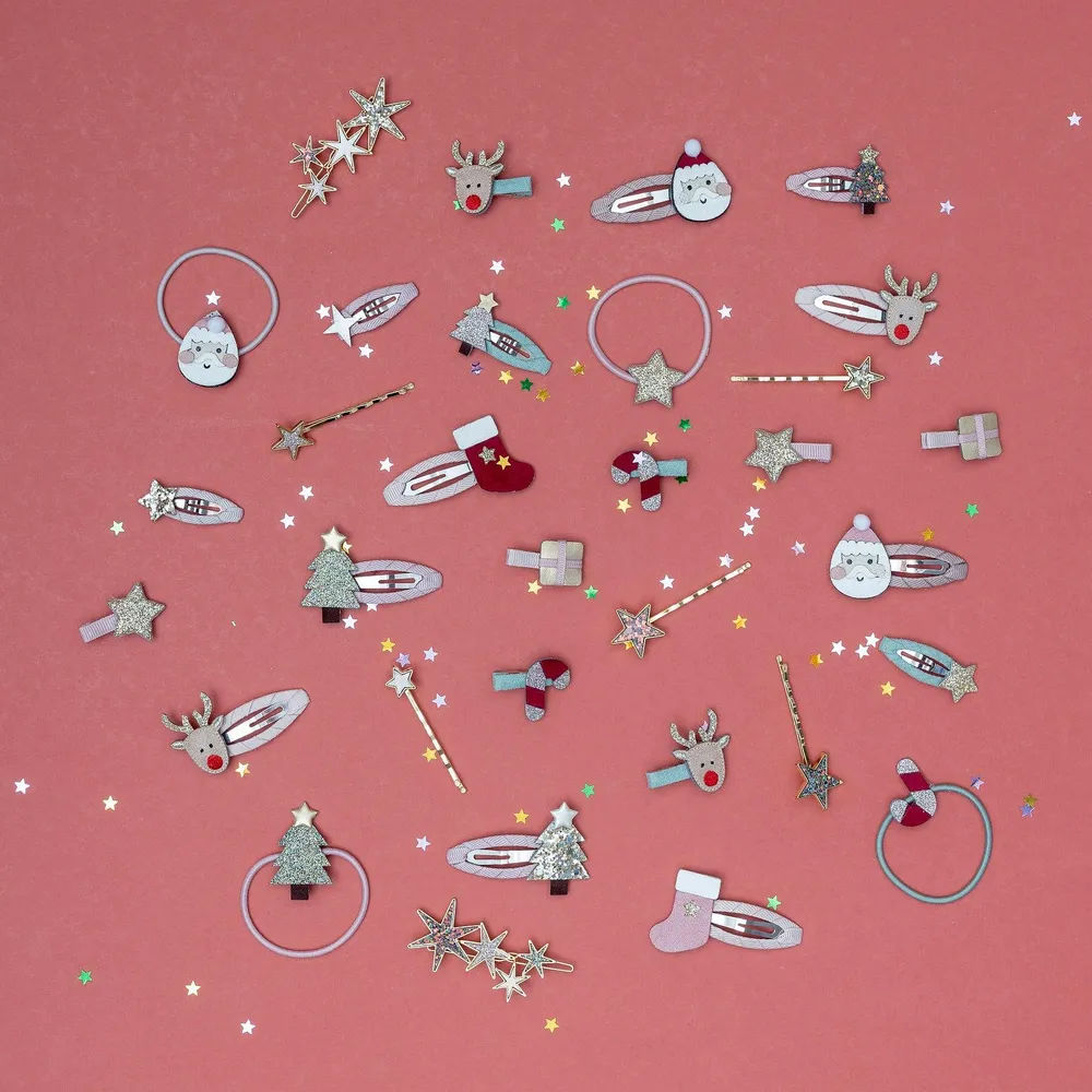 Ластици Santa & tree