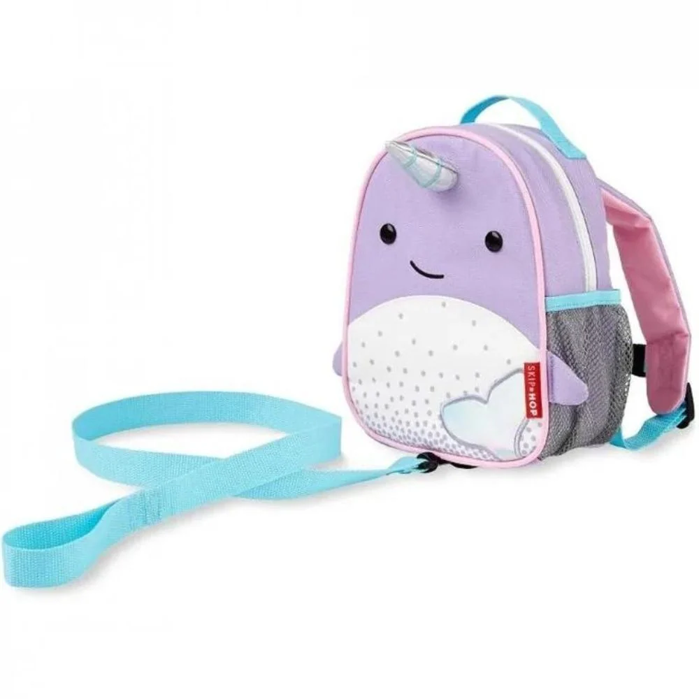 Skip Hop раница с каишка Narwhal Zoo