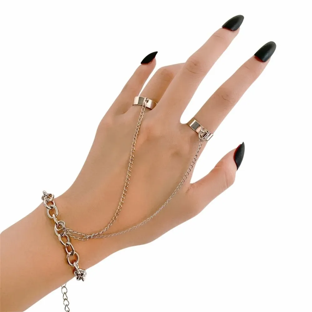 Сребърна гривна тип „Slave Bracelet“