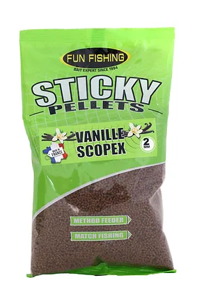 STICKY PELLETS VANILLE SCOPEX 2MM - 700G