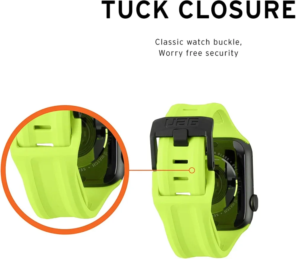 Каишка от UAG - 44/42 мм Scout Strap Neon Green