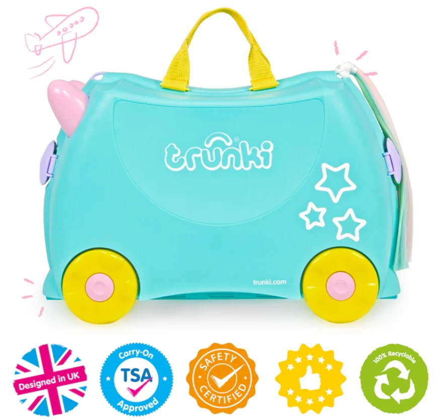 Детско куфарче Una Unicorn Trunki
